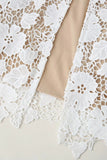 Sexy Lace Strap Design V Neck Long Dresses